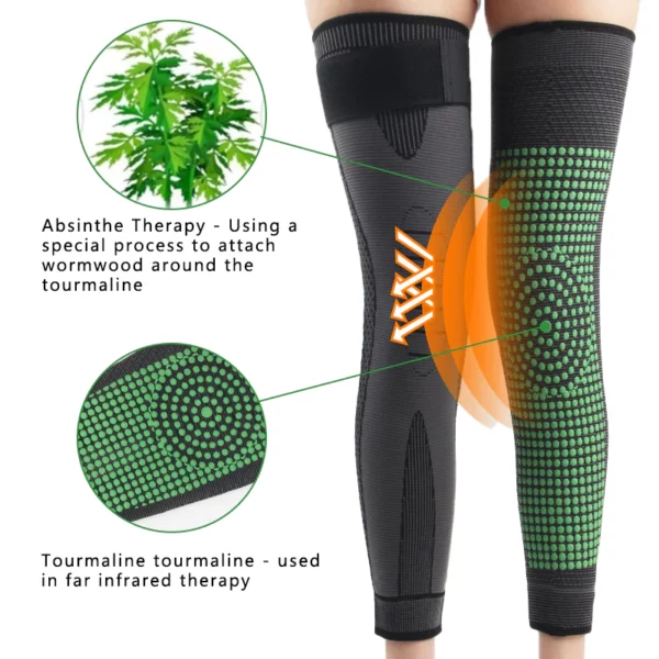 Tourmaline Acupressure Self-Heating Shaping Knee Sleeve