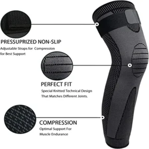 Tourmaline Acupressure Self-Heating Shaping Knee Sleeve