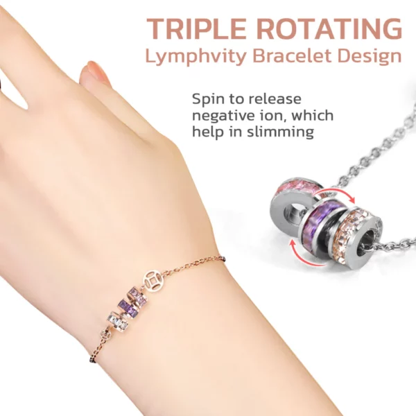 TripleWishes Threanic Spin Bracelet