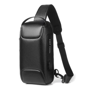 USB Charging Sport Sling Anti-Theft Shoulder Bag