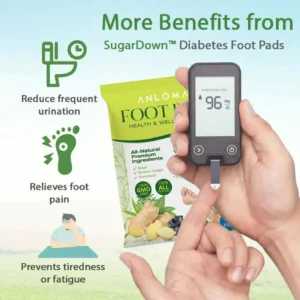 ANLOMAR™ Lowering of Blood Sugar and Body Detox Footbed