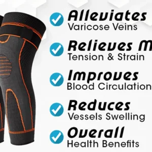 AcuRelief Tourmaline Self-heating Knee Sleeve