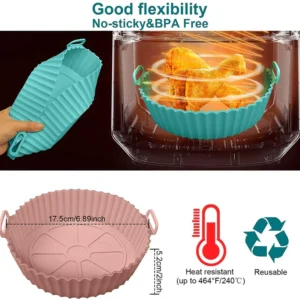 Air Fryer Silicone Baking Tray