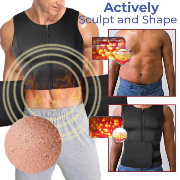 CoreMax™ IONS Sweat Detox Compression Vest