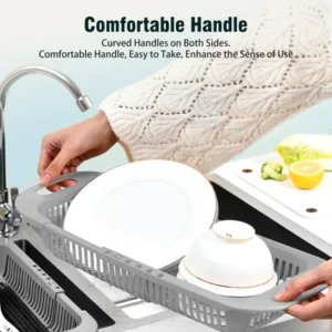 Extend Kitchen Sink Adjustable Drain Basket