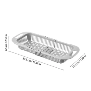 Extend Kitchen Sink Adjustable Drain Basket