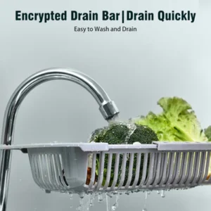 Extend Kitchen Sink Adjustable Drain Basket