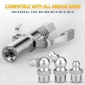 High Pressure Dual Handle Grease Gun Coupler