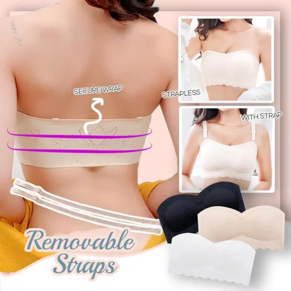 Ice Silk Seamless Wrapped Bra