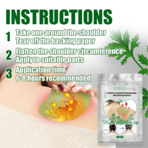 LYMPHO LymphaticDrainage BotanicalPatch