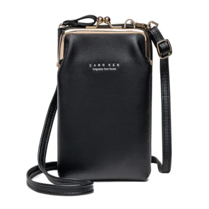 Large Capacity Leather Crossbody Bag