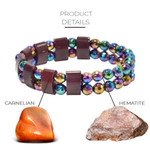 LymphUnclog CarnelianDetox Bracelet