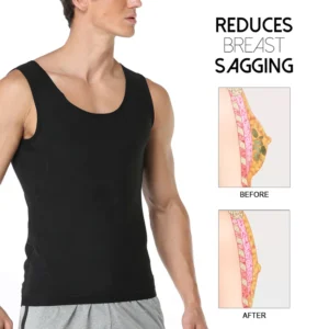 MenChest GynecomastiaCompression Tank Top