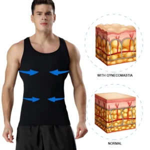 MenChest GynecomastiaCompression Tank Top