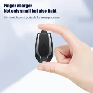 Mini Power Emergency Pod Keychain Charger