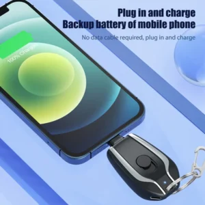 Mini Power Emergency Pod Keychain Charger