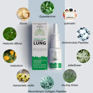 PROOnNature® Organic Herbal Lung Cleanse & Repair Nasal Spray PRO