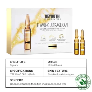 ReYouth™ Vitamin C&Hyaluronic Acid Anti-Aging Serum ampoule