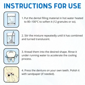 SmileFix™ Thermal Forming False Teeth