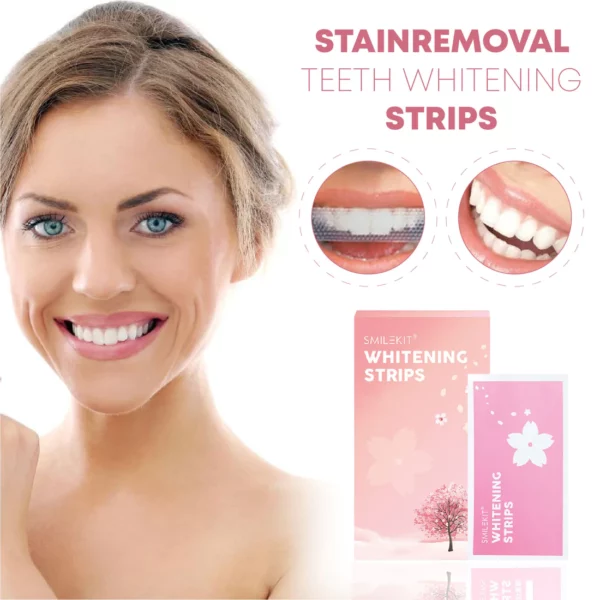 StainRemoval Teeth Whitening Strips