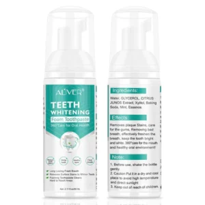 Tooth Whitening Foam Natural Mouth Wash Calculus Removal