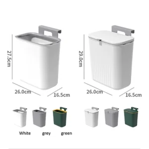 Wall Mounted Kitchen Trash Can