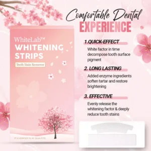 WhiteLab™ Teeth Stain Removal Whitening Strips