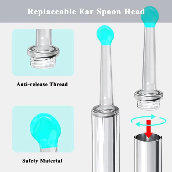 Wi-Fi Visible Wax Elimination Spoon