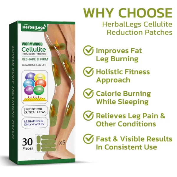 XHerbalLegs Cellulite Reduction Patches