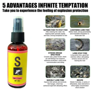 2023 New Natural Bait Scent Fish Attractants for Baits