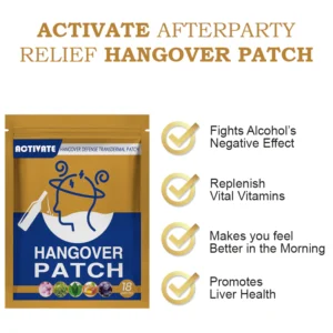 ACTIVATE AfterParty Relief Hangover Patch