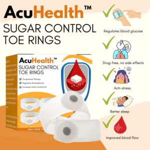 AcuHealth™ Sugar Control Toe Rings