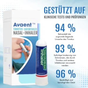 Avaent™ Tinnitus-Soforthilfe Nasal-Inhaler