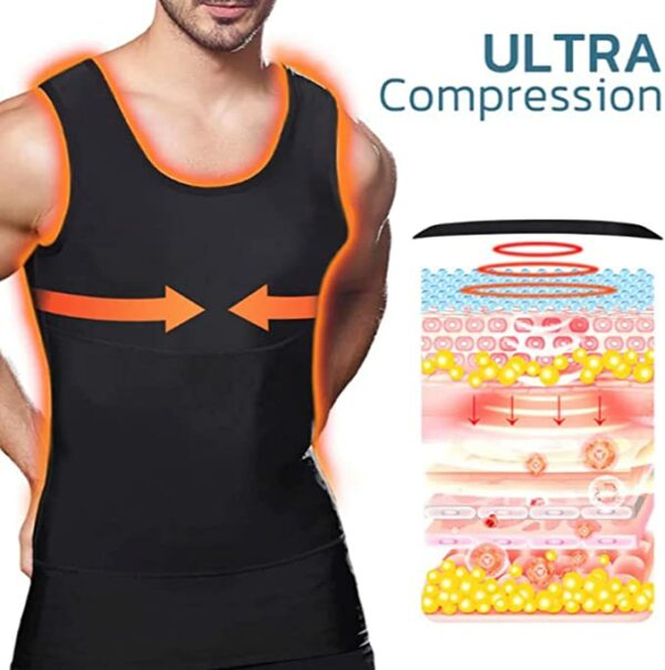 ChestUP Gynecomastia Compression TankTop