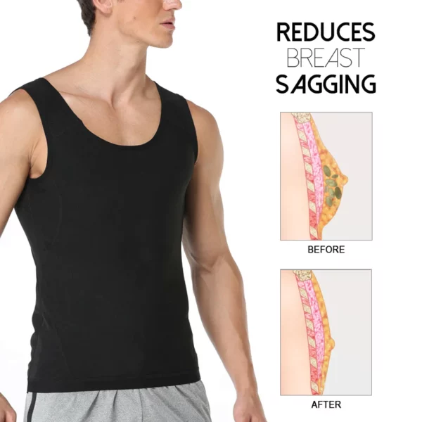 ChestUP Gynecomastia Compression TankTop