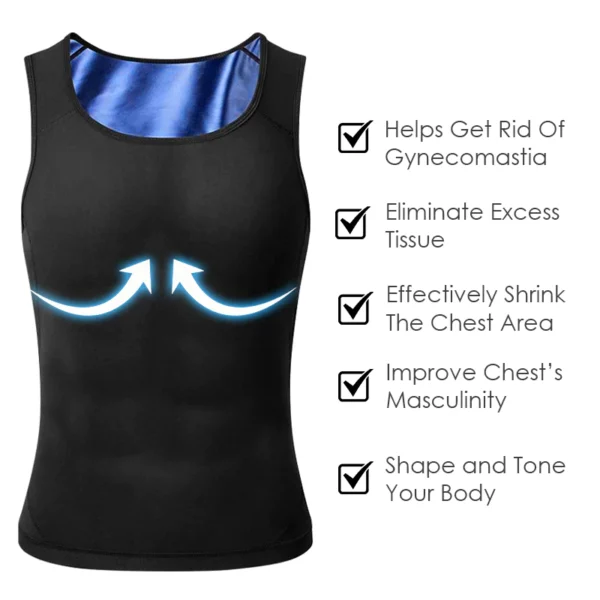 ChestUP Gynecomastia Compression TankTop - Image 7