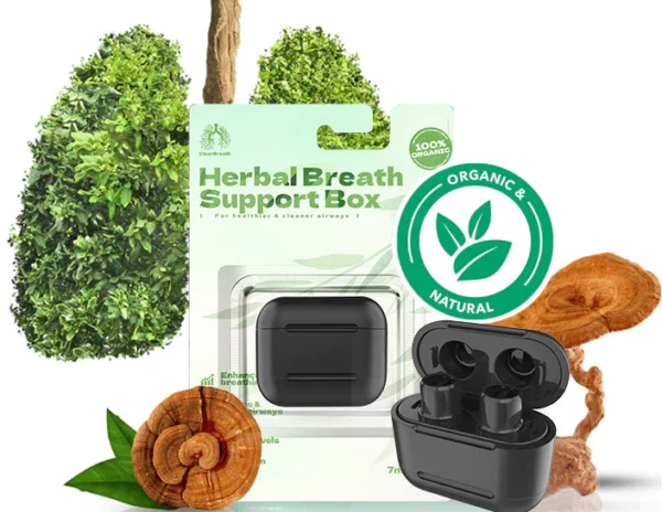 ClearBreath® Sinus & Lung Cleanse Breath Support Nasal Herbal Box