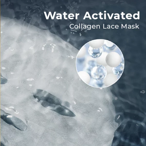 Clinical™ Golden Collagen Lace Silk Mask