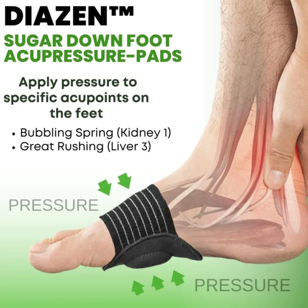 DiaZen™ Sugar Down Foot Acupressure-Pads