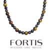 FORTIS Royale Chalcedony Beaded Necklace