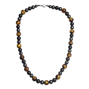 FORTIS Royale Chalcedony Beaded Necklace