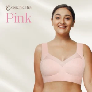 Fashion Deep Cut Wireless Bra