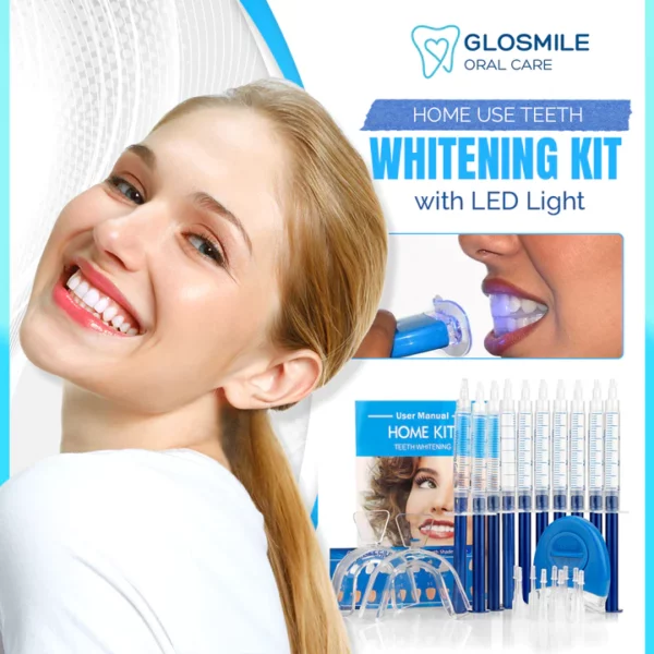 GloSmile Home-Use Teeth Whitening Kit with Led Light