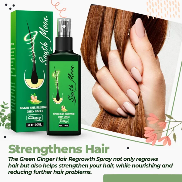 Green Ginger Hair Regrowth Spray