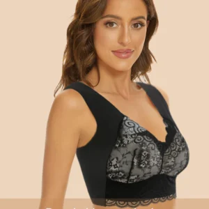 Healthfit℗ Tourmaline Lymphatic Detoxification Shaping and Powerful Lifting & Breast Enhancement Bra