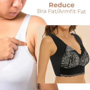 Healthfit℗ Tourmaline Lymphatic Detoxification Shaping and Powerful Lifting & Breast Enhancement Bra