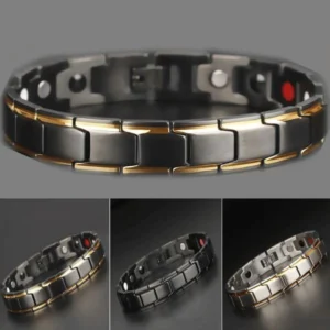 Men's Titanium Steel Magnetic Healthy Bracelets