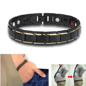 Men's Titanium Steel Magnetic Healthy Bracelets