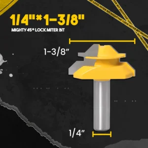 Mighty45° Lock Miter Bit