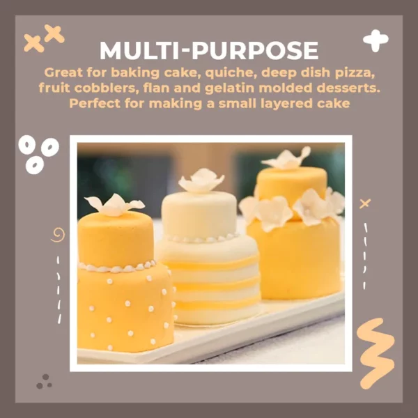 Mini Multi-Tier Cake Mold